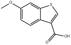 6-Methoxybenzo[b]thiophene-3-carboxylic acid Structure