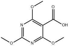 2,4,6-三甲氧基嘧啶-5-甲酸, 4319-98-6, 结构式