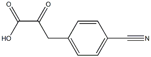 4-氰基-A-氧杂苯丙酸, 43229-87-4, 结构式