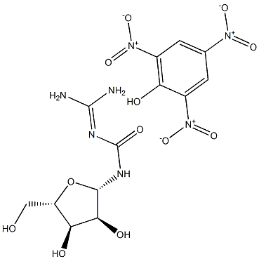 1-(DiaMinoMethylene)-3-(beta-D-ribofuranosyl)urea Picrate