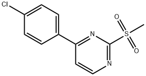 434941-56-7 4-(4-氯苯基)-2-(甲基磺酰基)嘧啶
