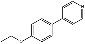 4-(4-乙氧苯基)吡啶, 4357-31-7, 结构式