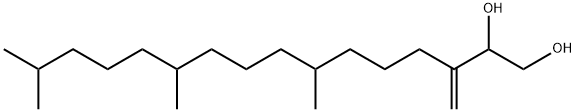 3(20)-フィテン-1,2-ジオール 化学構造式