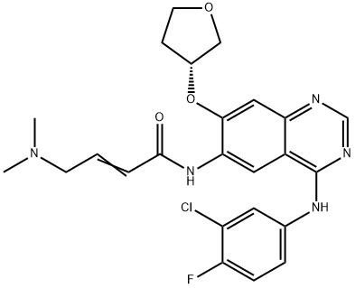 R-阿法替尼, 439081-17-1, 结构式