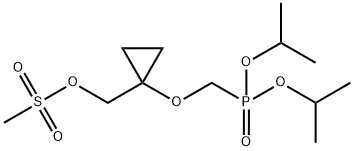 [[[1-[[(Methylsulfonyl)oxy]methyl]cyclopropyl]oxy]methyl]phosphonic acid bis(1-methylethyl) ester