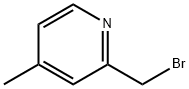 2-(溴甲基)-4-甲基吡啶, 442910-29-4, 结构式