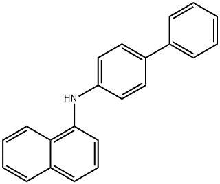 N-(1-Naphthyl)-N-(4-phenylphenyl)amine Structure