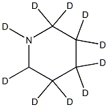 Piperidine-d10,45393-79-1,结构式