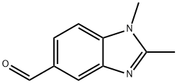 1H-Benzimidazole-5-carboxaldehyde,1,2-dimethyl-(9CI) 化学構造式