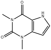 1,3-二甲基-1H-吡咯并[3,2-D]嘧啶-2,4(3H,5H)-二酮,46155-89-9,结构式
