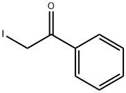 α-ヨードアセトフェノン 化学構造式