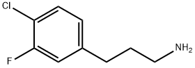 4-Chloro-3-fluorobenzenepropanaMine Structure