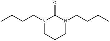 1,3-Dibutyltetrahydro-2(1H)-pyrimidinone Struktur