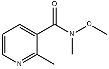 N-Methoxy-2,N-diMethyl-nicotinaMide 化学構造式