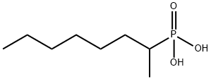 (1-Methylheptyl)phosphonic Acid 结构式