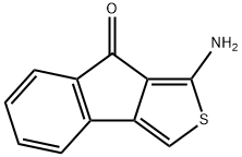 1-AMino-8H-indeno[1,2-c]thiophen-8-one Structure