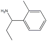1-(2-甲基苯基)-1-丙胺, 473732-55-7, 结构式