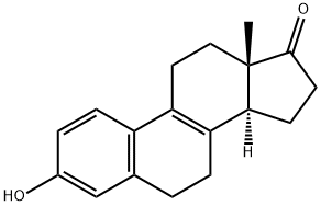 Δ-8,9-脱氢雌酮 结构式