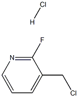 3-(ChloroMethyl)-2-fluoropyridine hydrochloride Struktur