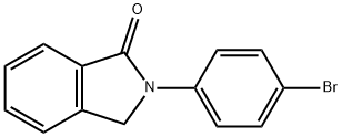 2-(4-BROMOPHENYL)-3H-ISOINDOL-1-ONE Struktur