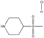 4-(Methylsulfonyl)-piperidine HCl Structure