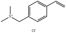 diMethyl(4-vinylbenzyl)sulfoniuM chloride Struktur