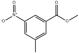 3-甲基-5-硝基苯甲酸甲酯, 482311-23-9, 结构式