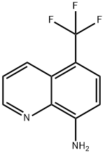 5-trifluoroMethyl-8-quinolinaMine Structure