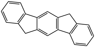 6,12-ジヒドロインデノ[1,2-b]フルオレン 化学構造式