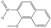 Naphthalene, 1-Methoxy-2-nitro-,4900-62-3,结构式