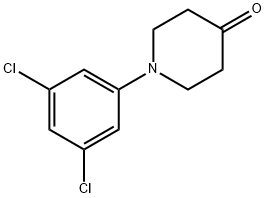 1-(3,5-dichlorophenyl)piperidin-4-one Structure