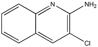 3-Chloroquinolin-2-aMine 化学構造式