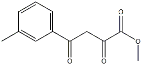 甲基3-甲基-A,G-二氧代-苯丁酸甲酯,501653-38-9,结构式