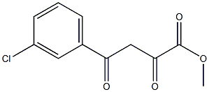 Methyl 3-chloro-a,g-dioxo-benzenebutanoate Structure