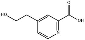 2-Pyridinecarboxylicacid,4-(2-hydroxyethyl)-(9CI) Struktur
