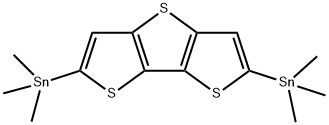 2,5-Di(triMethyltin)thieno[3,2-b]thiophene Struktur