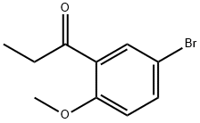 1-(5-bromo-2-methoxyphenyl)propan-1-one,502924-41-6,结构式