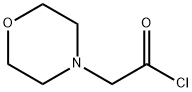 4-Morpholineacetyl chloride Struktur