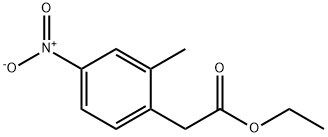 Ethyl 2-(2-Methyl-4-nitrophenyl)acetate Structure