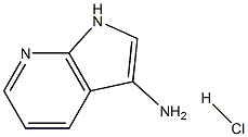 3-AMino-7-azaindole hydrochloride 化学構造式