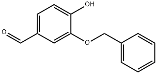 (3-(苄氧基)-4-羟基苯甲醛, 50773-56-3, 结构式