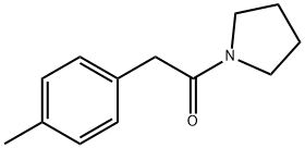 1-(pyrrolidin-1-yl)-2-p-tolylethanone|1-[(4-甲基苯基)乙酰基]吡咯烷