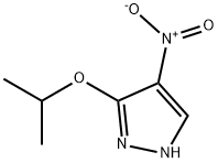 3-Isopropoxy-4-nitro-1H-pyrazole Struktur