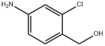 2-Chloro-4-aMino-benzeneMethanol Structure