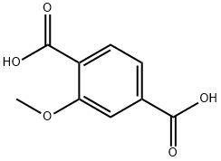 2-甲氧基对苯二甲酸,5156-00-3,结构式