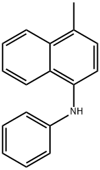 4-Methyl-N-phenylnaphthalen-1-aMine Structure