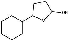 5-Cyclohexyltetrahydrofuran-2-ol Struktur