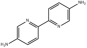 [2,2'-ビピリジン]-5,5'-ジアミン 化学構造式