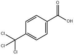 4- 三氯甲基苯甲酸, 5264-40-4, 结构式