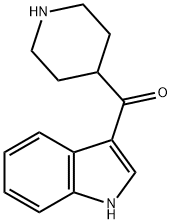 1H-Indol-3-yl(4-piperidyl) ketone,5275-02-5,结构式